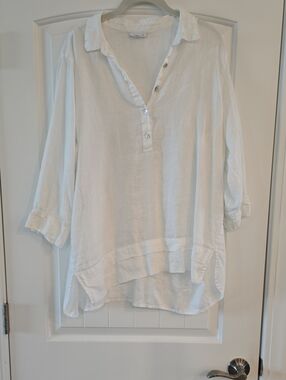 White Linen Tunic